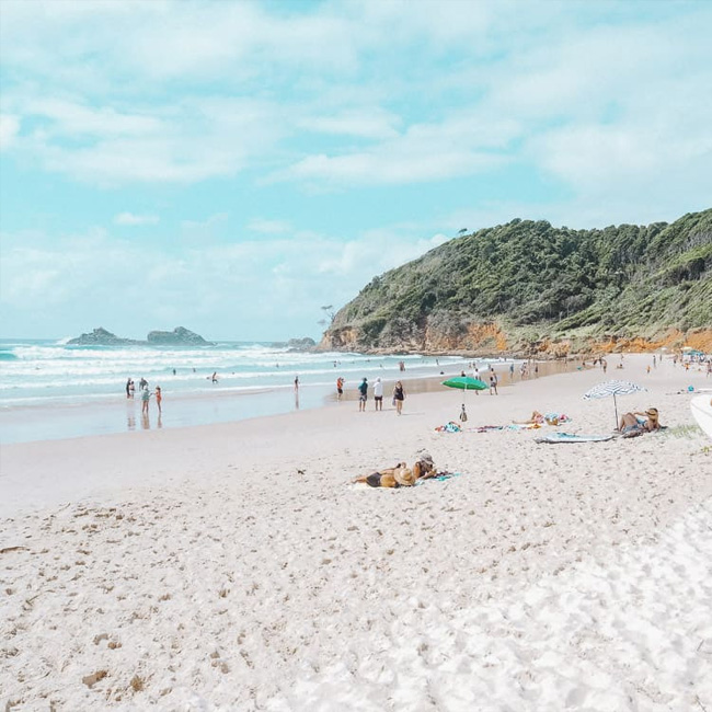 perfect day photo of Broken-Head-Beach